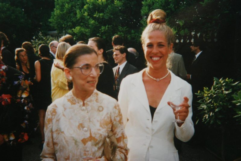 Queens Civil Rights Lawyer Alyce B. Wittenstein, Esq. with Supreme Court Justice Ruth Bader Ginsburg